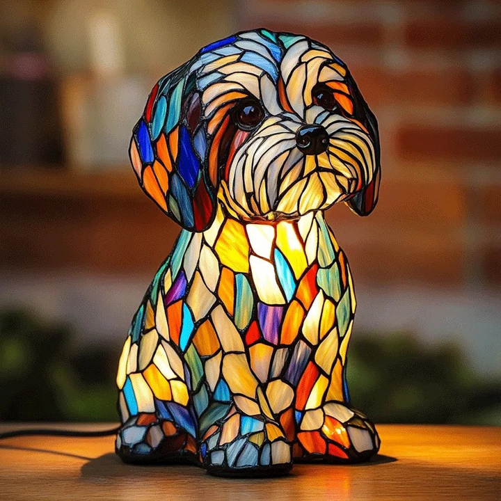 Shih Tzu Lamp