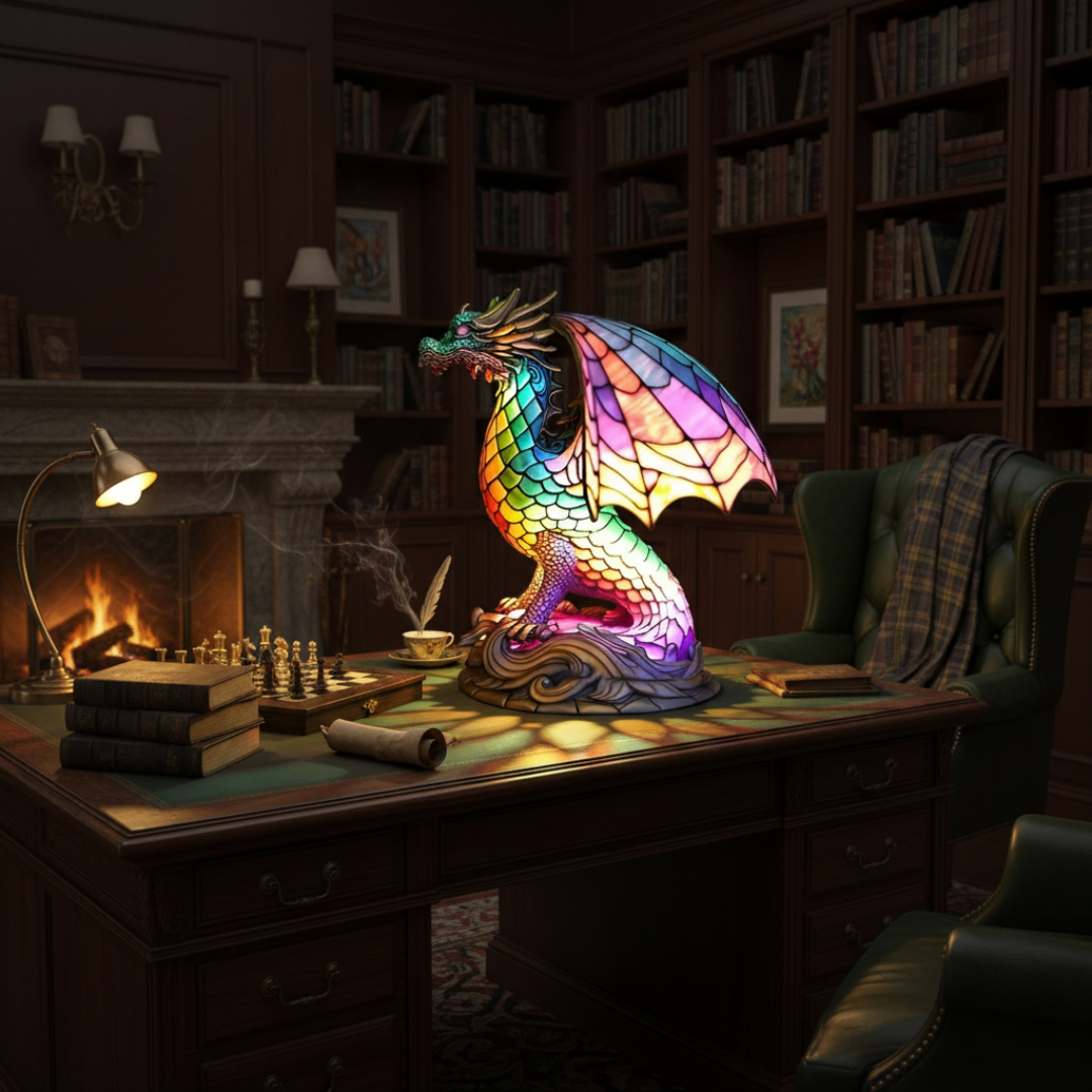 Enchanted Dragon Lamp