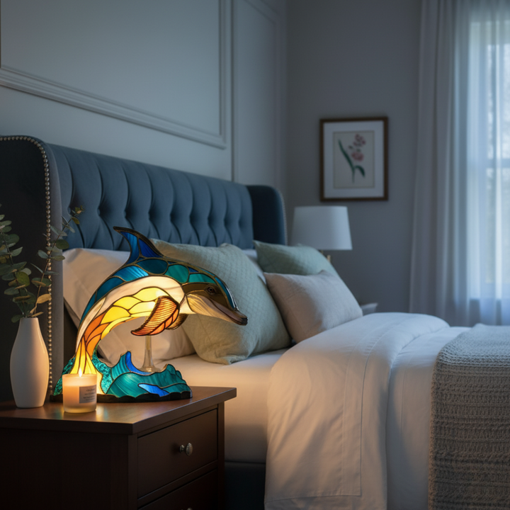 Cleo – Enchanted Dolphin Lamp