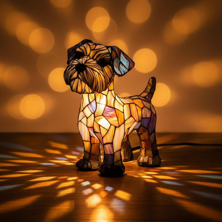 Proud Terrier Lamp