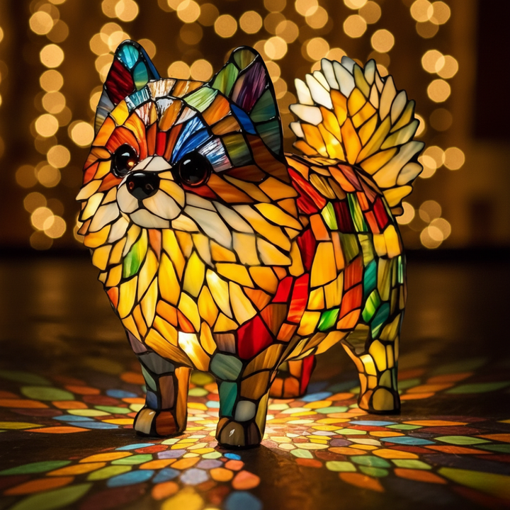 Glowing Spitz Lamp