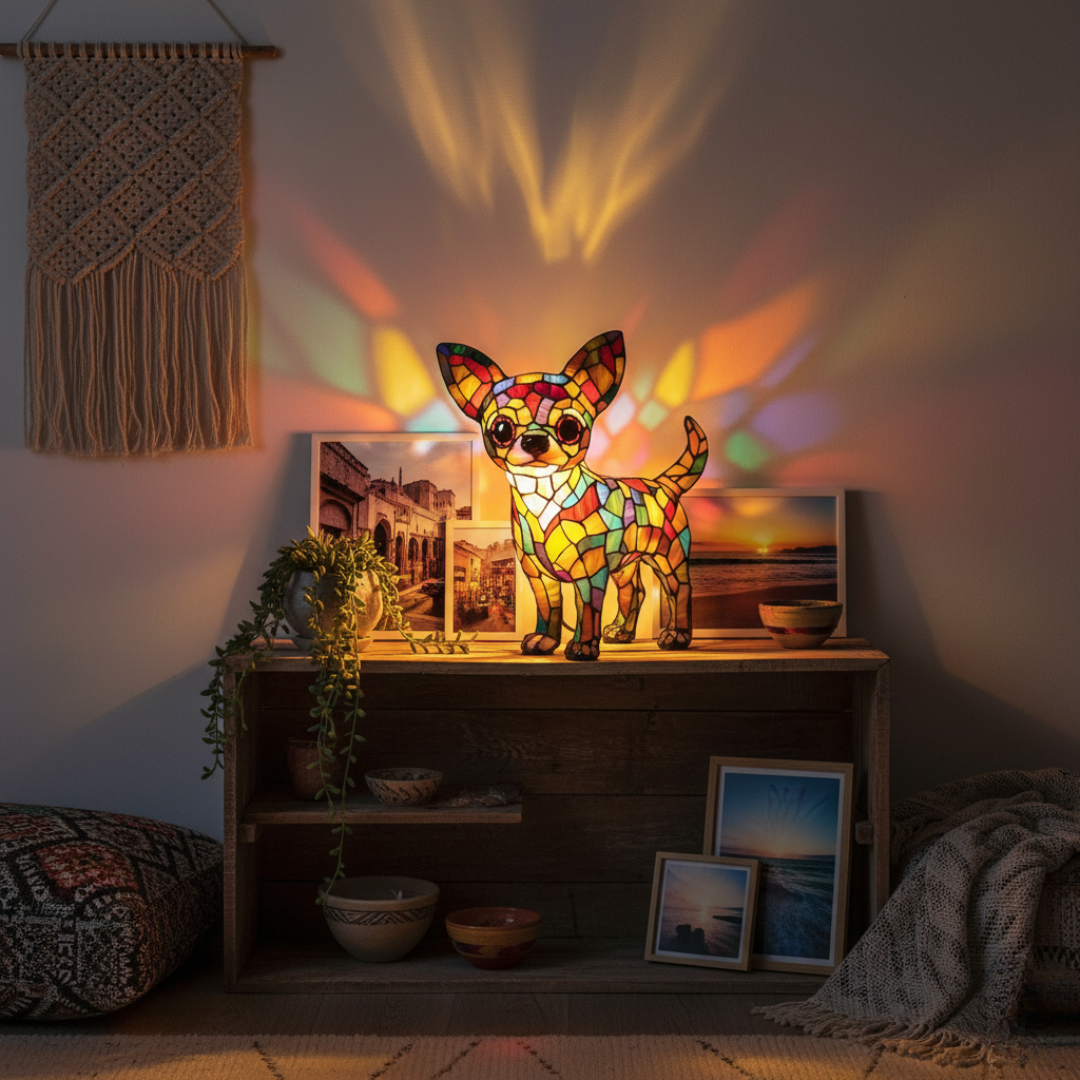 Life with a Chihuahua Lamp