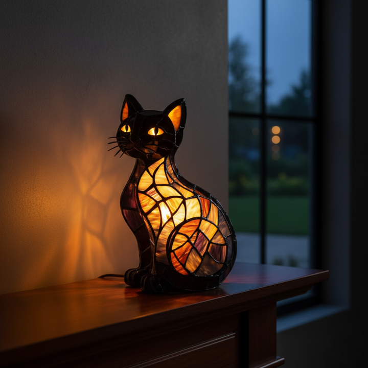 Midnight Glow Cat Lamp