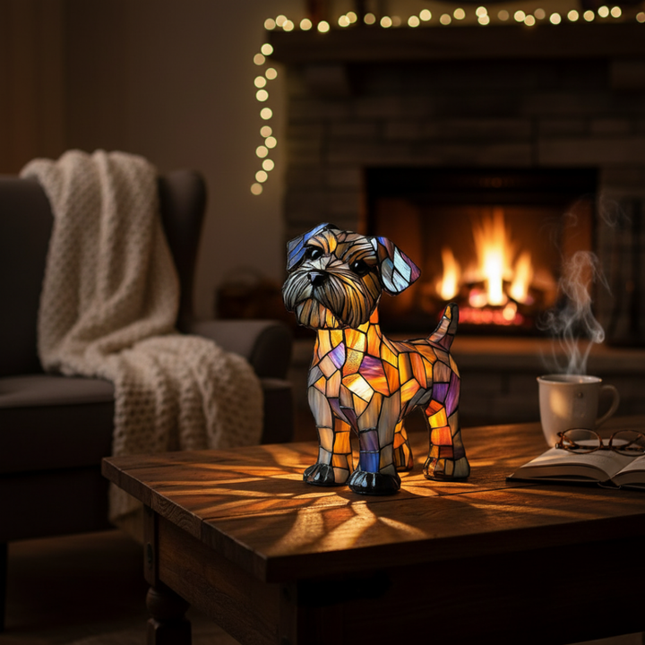 Proud Terrier Lamp