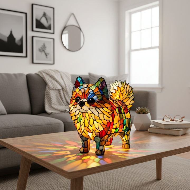Glowing Spitz Lamp
