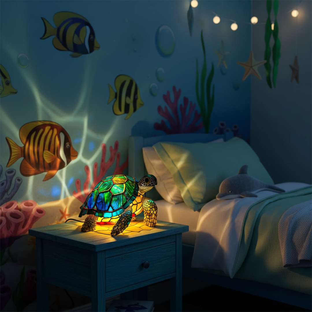 Molokai – Glowing Turtle Lamp