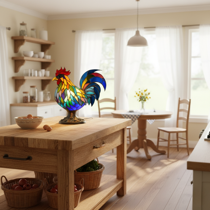 Ollie – Glowing Rooster Lamp