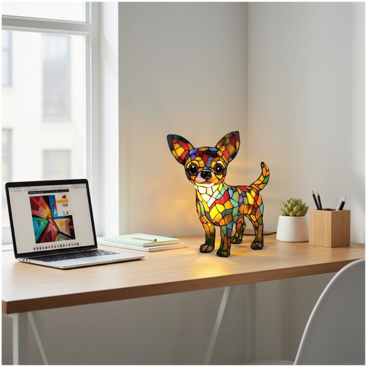 Life with a Chihuahua Lamp