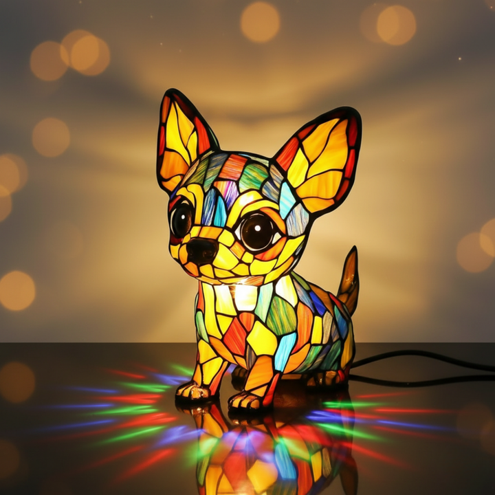 Chihuahua Lamp