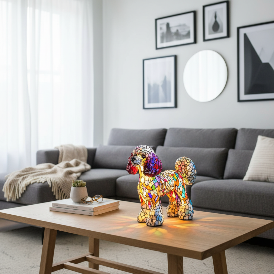 Fiamma – Crystal Dog Lamp
