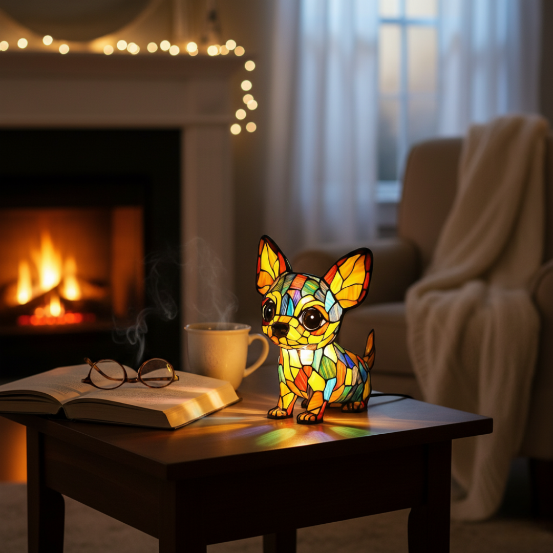 Chihuahua Lamp