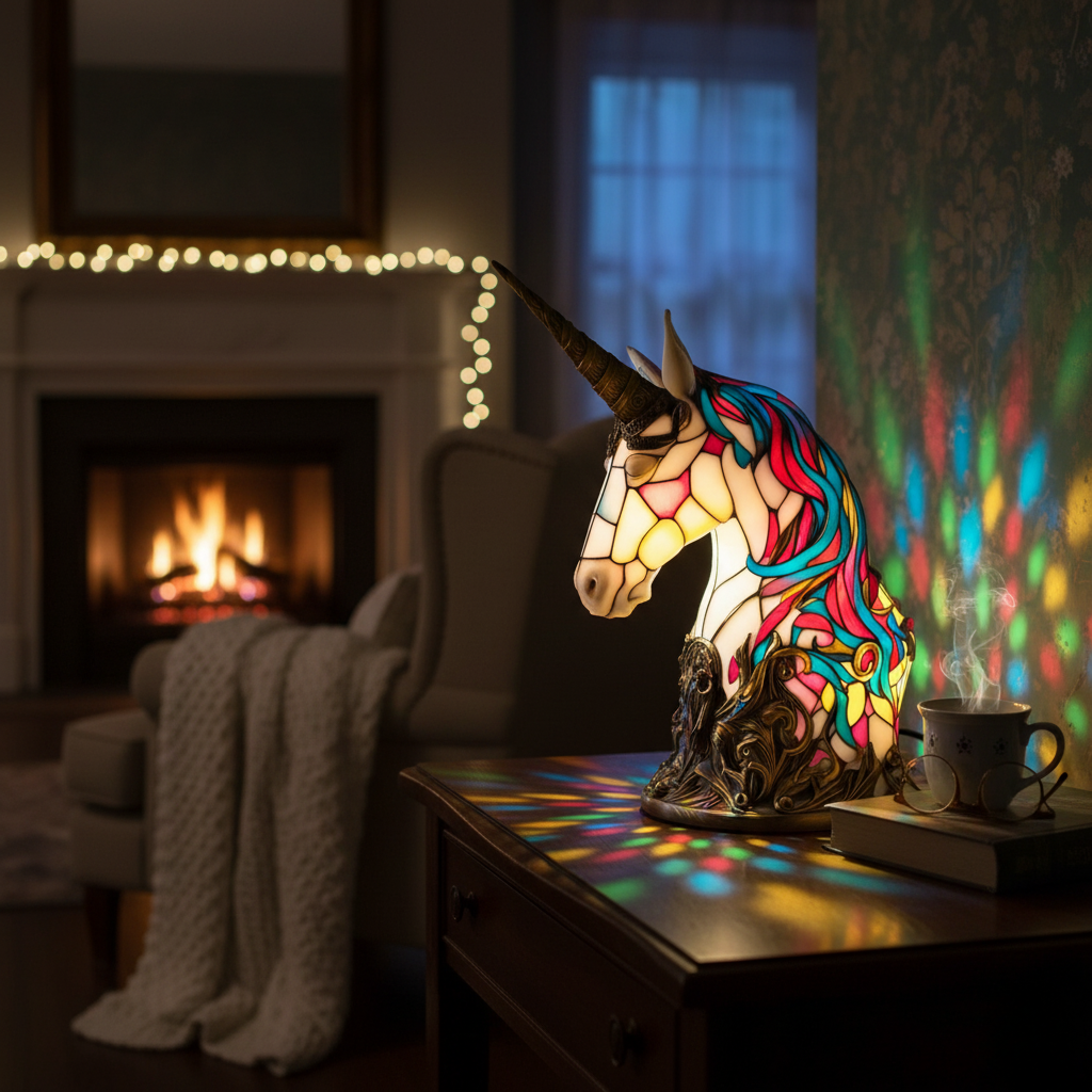 Luna – Enchanted Unicorn Lamp