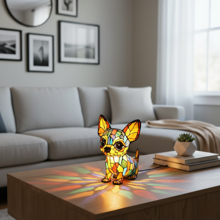 Chihuahua Lamp
