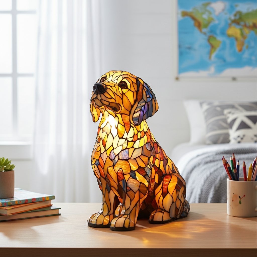 Buddy – Golden Retriever Lamp