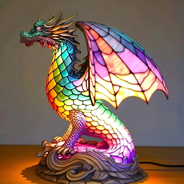 Enchanted Dragon Lamp