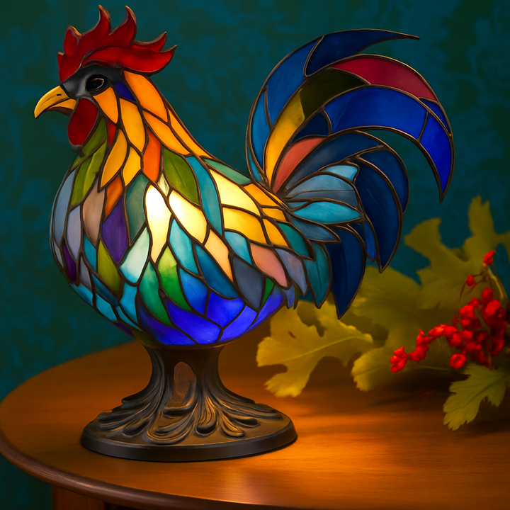 Ollie – Glowing Rooster Lamp