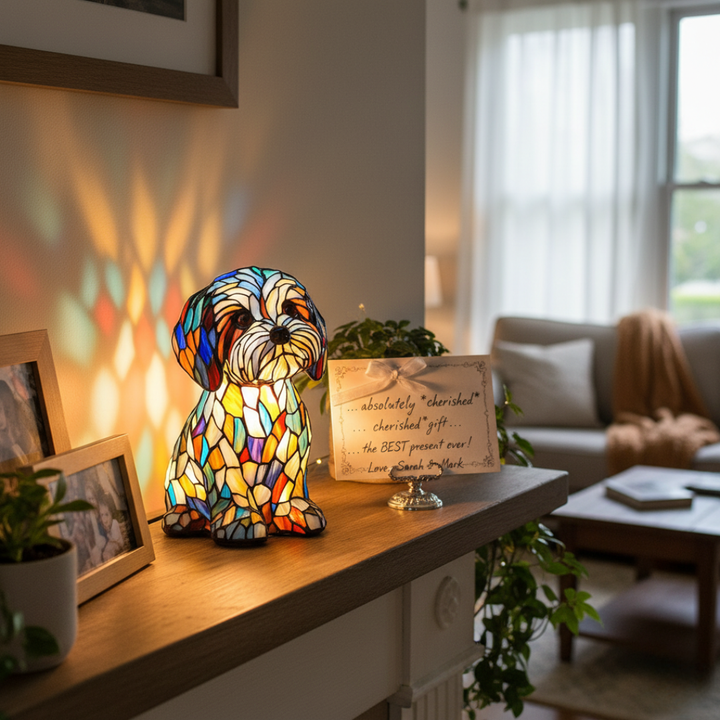 Shih Tzu Lamp